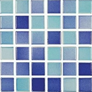 Мозаика VC.2.05.1412 Versicolor Mosaic Turquoise-Dark Blue 5x5 30x30