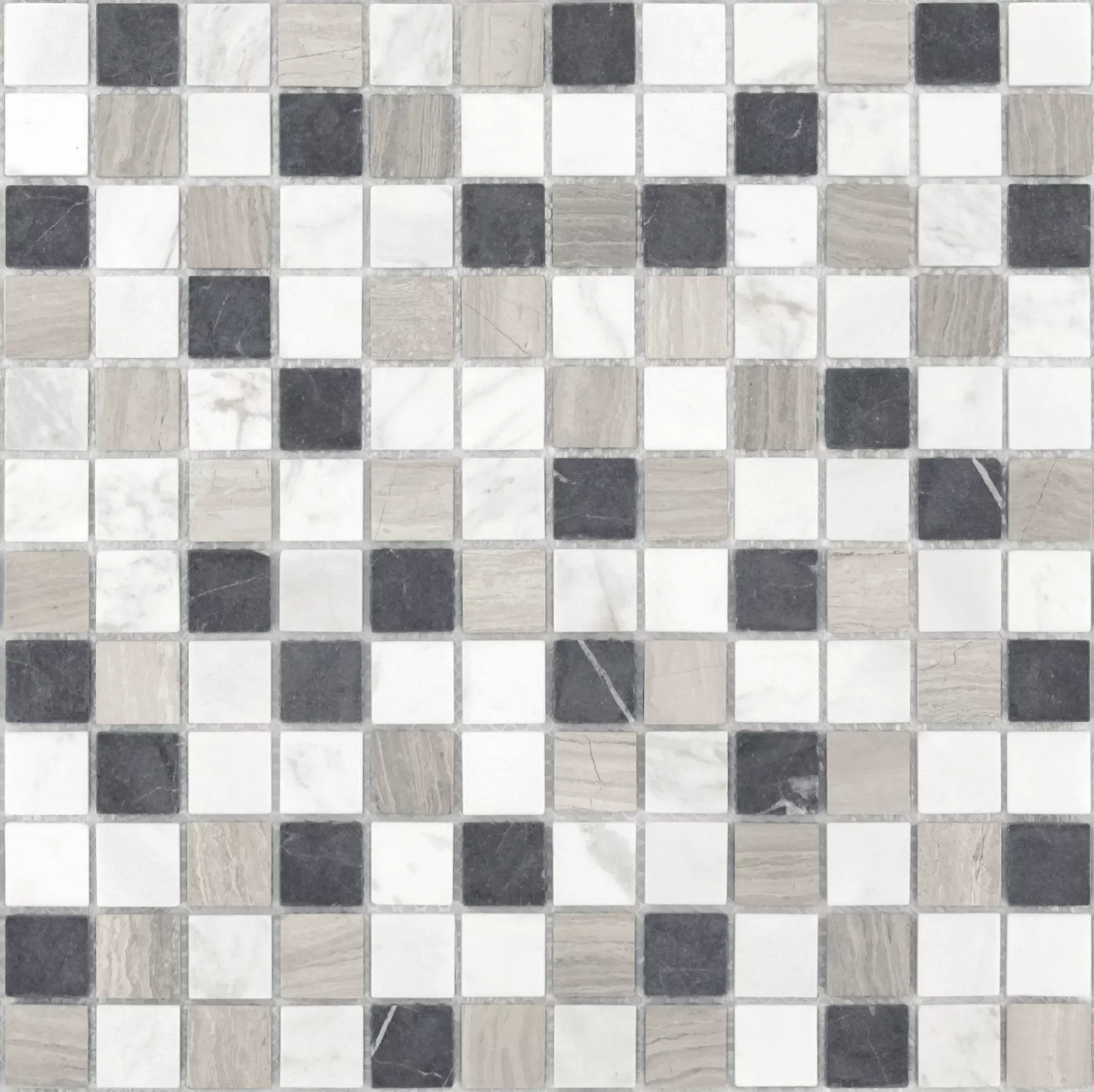 Мозаика Pietrine Pietra Mix 4 MAT 23x23x4 298x298