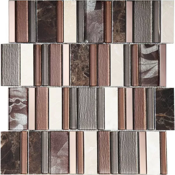 Мозаика Stripes Cinnamon 30*30
