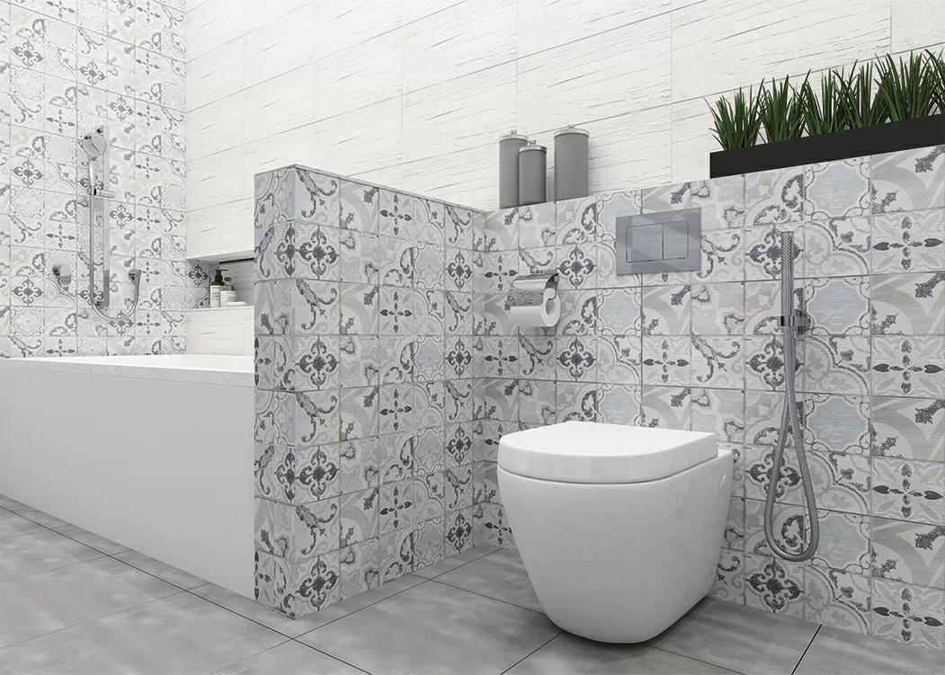 Плитка WT9SHP00 Shape White 24.9х50