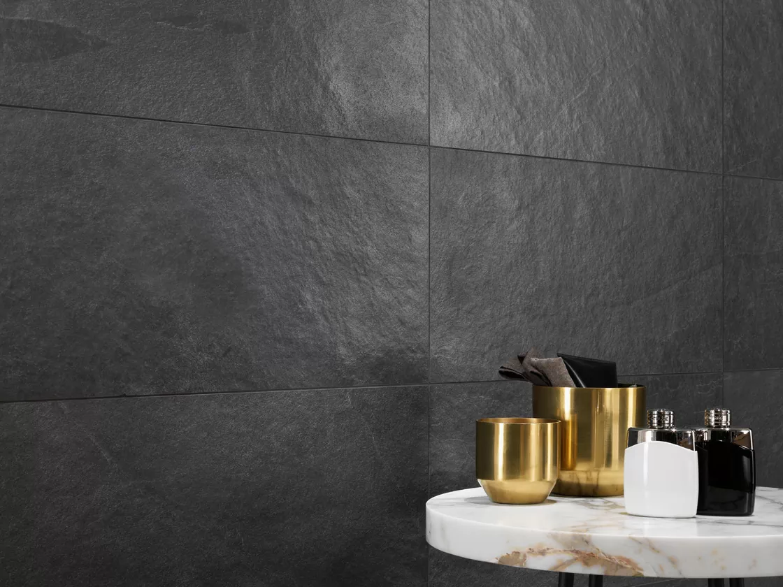 Керамогранит LSAWF00 Slimtech Dark Flow 5plus nat 100x300