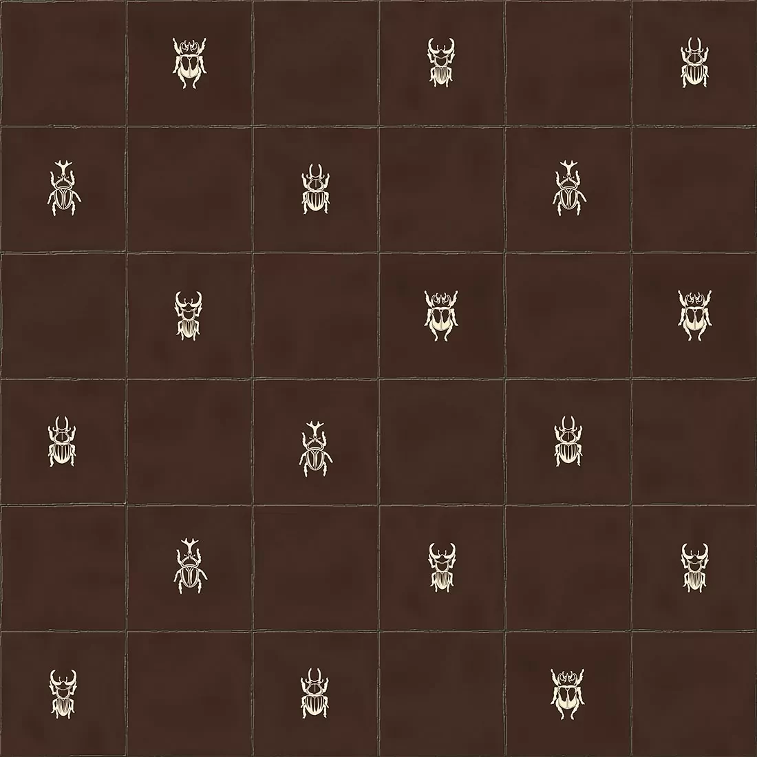 Плитка 3486 Ager-4 Garnet 13x13