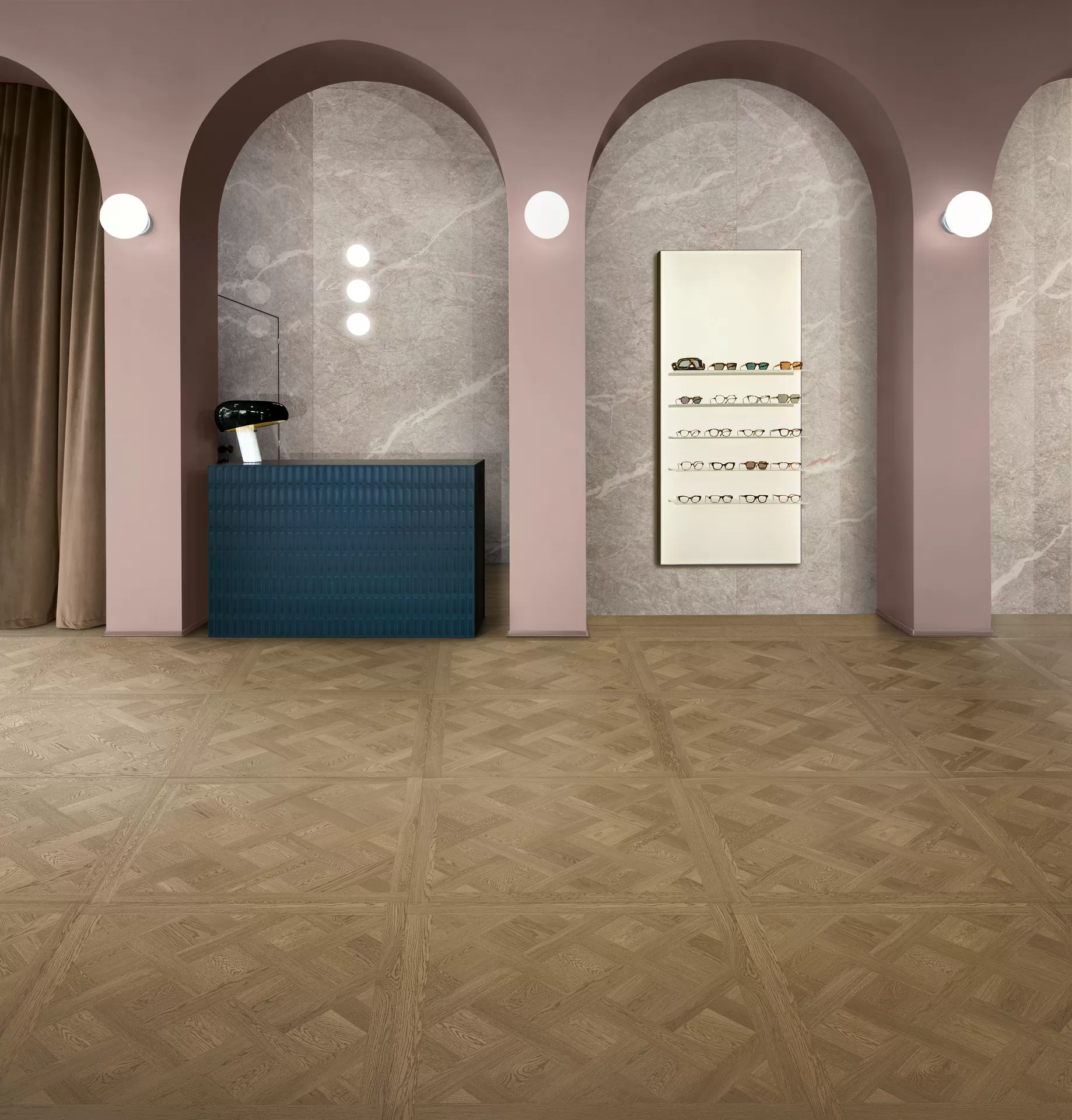 Керамогранит MEK3 Intrecci Versailles Miele Rt 120x120