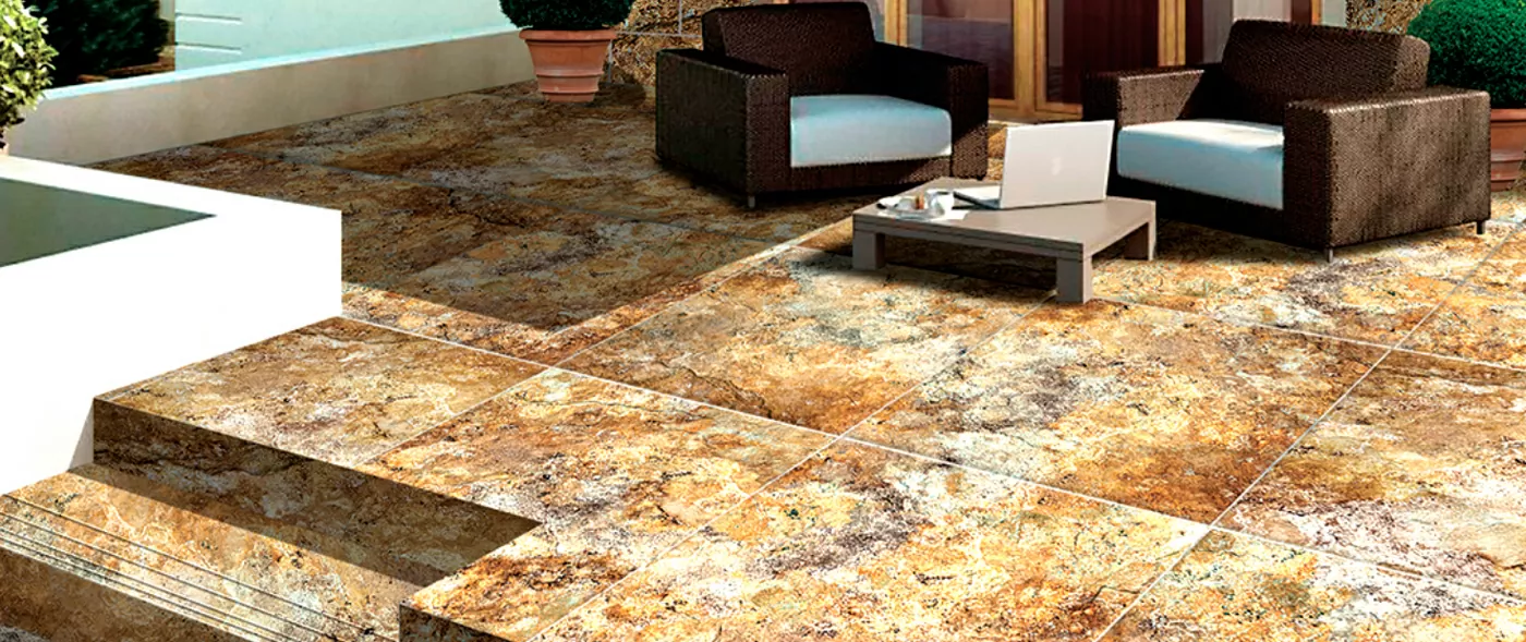 Керамогранит GSR0072 Savage коричневый светлый граниль 600х600х10