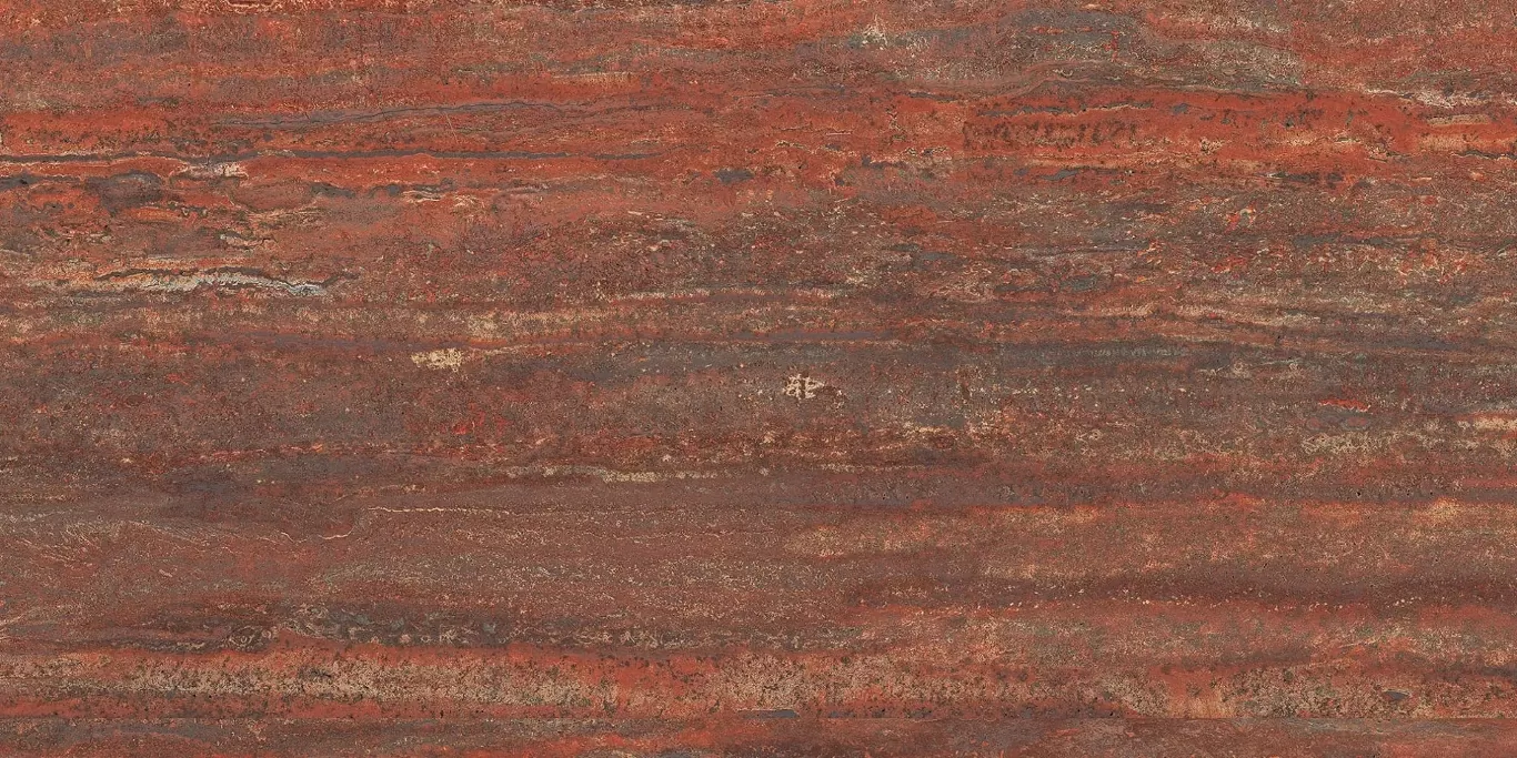Керамогранит TR07BA I Travertini Rosso Vein Cut SQ. 60x120
