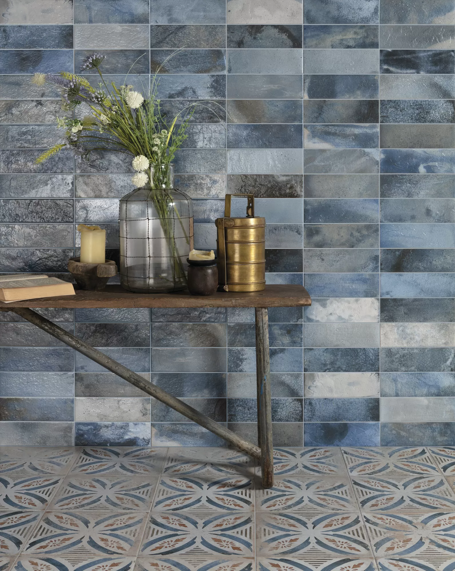 Плитка 28939 FS RAKU BLUE 20X40