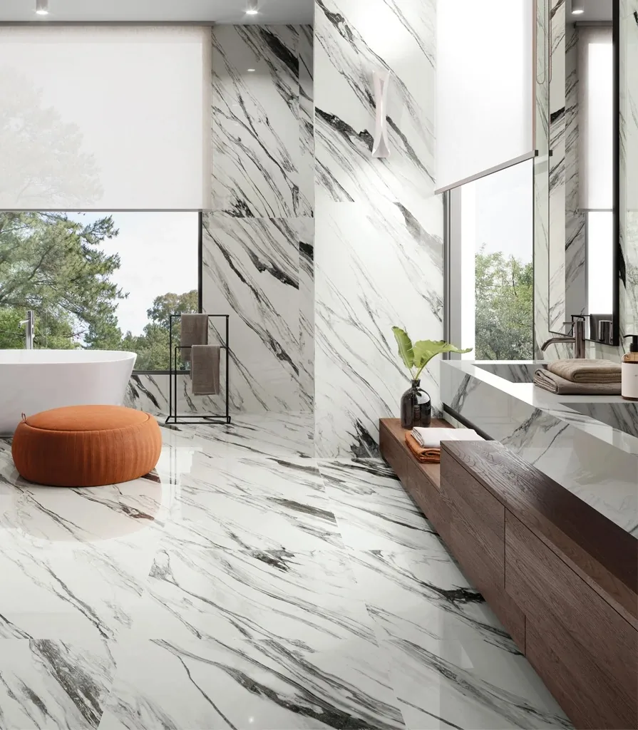 Керамогранит 600180000005 Charme Deluxe Арабескато Уайт Люкс Рет 120x278