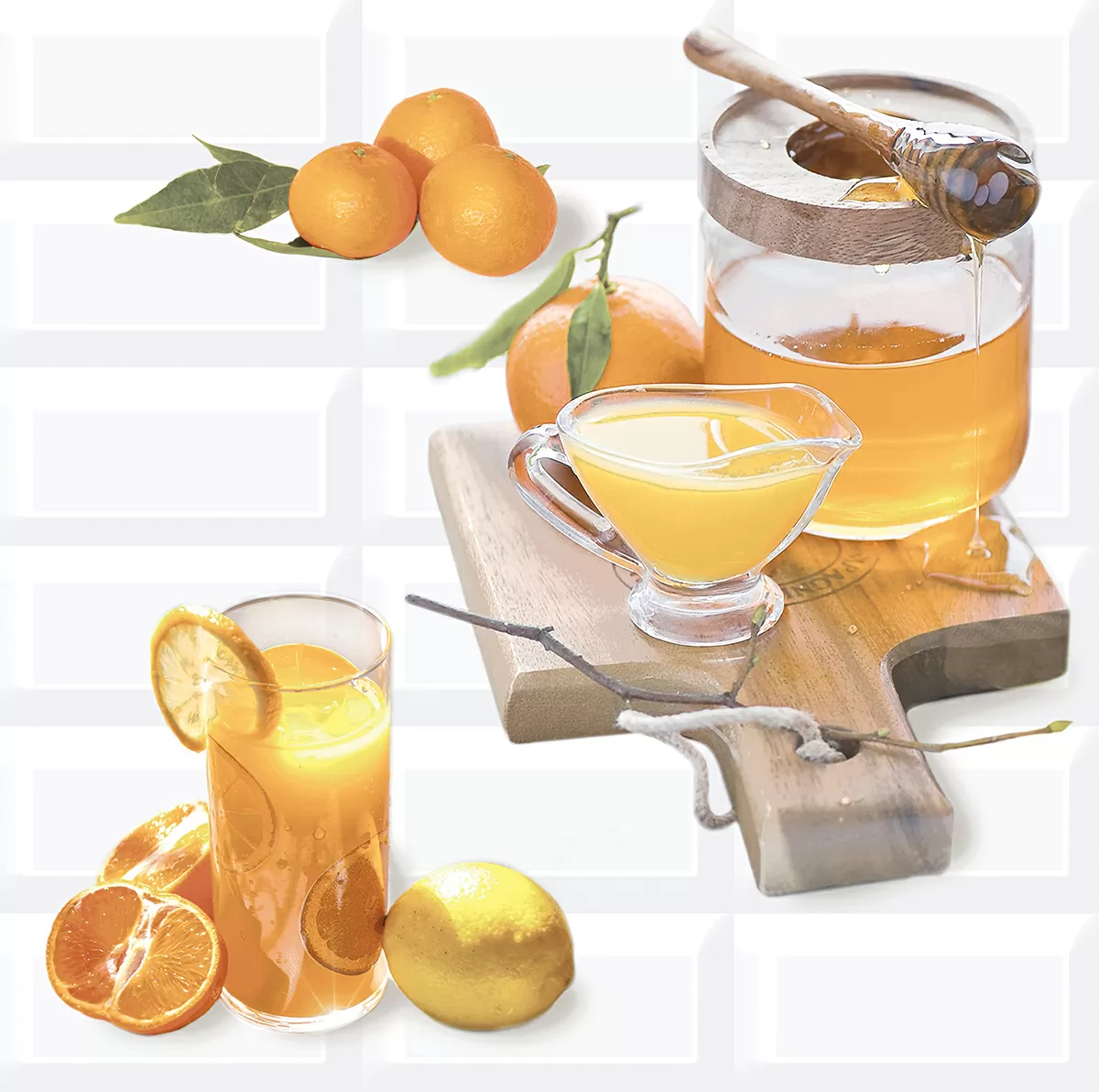 Плитка 583012023 Панно Vogue Citrus 1 40.2х40.5