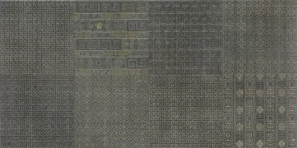 Керамогранит 261353 GREEK FORMELLE ANTRACIT/ORO 40x80