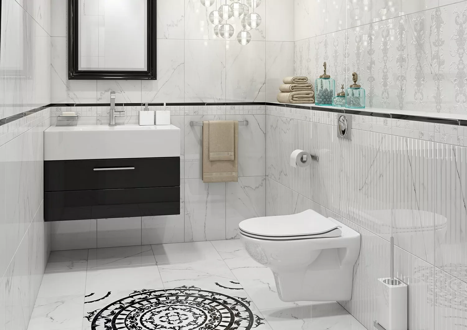 Керамогранит A16006 Oriental многоцветный 42x42