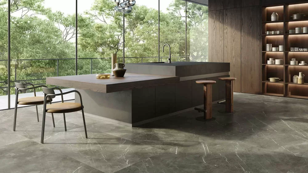 Керамогранит 610015000688 Stellaris Tuscania Grey Lux Ret 80x160