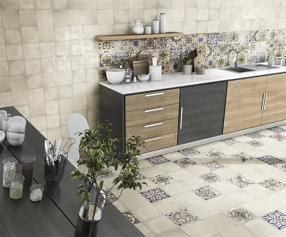 Плитка PT03094 Maiolica Bianco 20x20