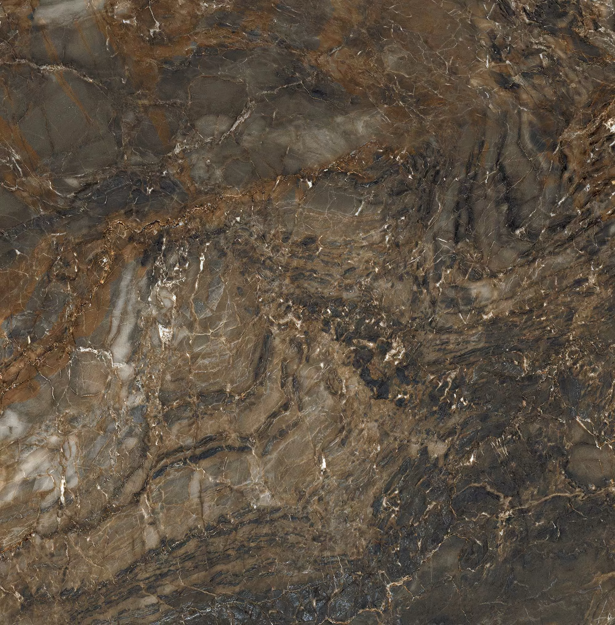 Керамогранит BR04 Bernini Dark Brown неполированный 80x80x11