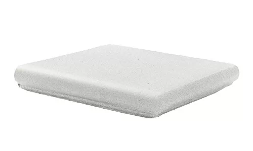 Клинкерная плитка Natura 012 White ступень флорентийская угловая R11 330x330x18