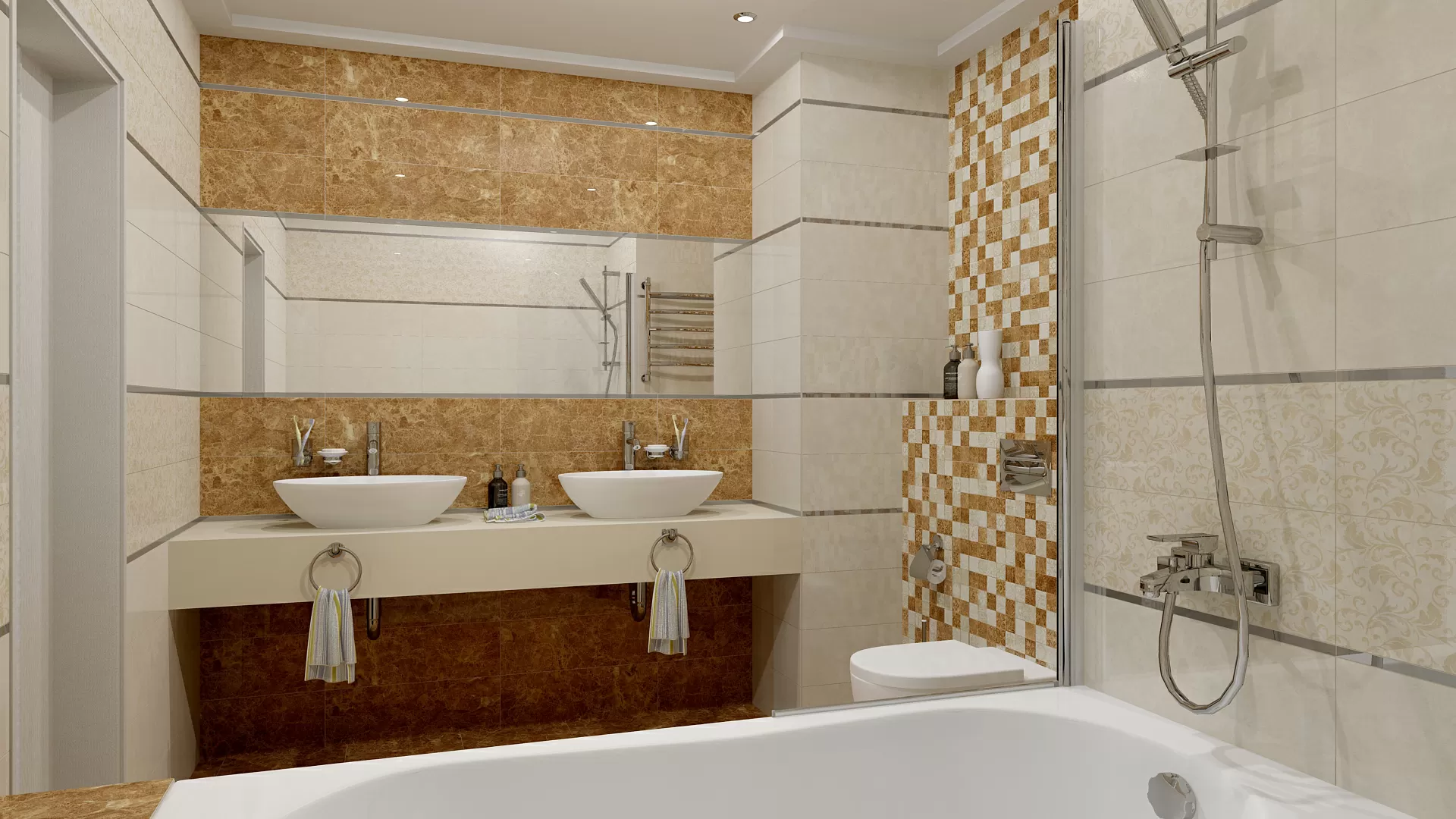 Керамогранит Libra коричневый 40х40