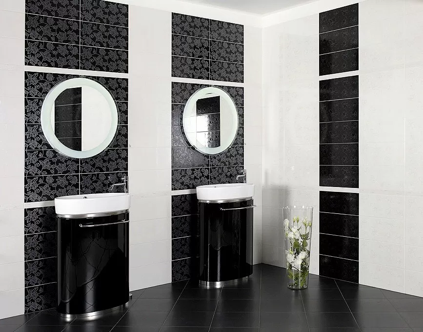 Плитка VC572 Harmony Nero 20х45