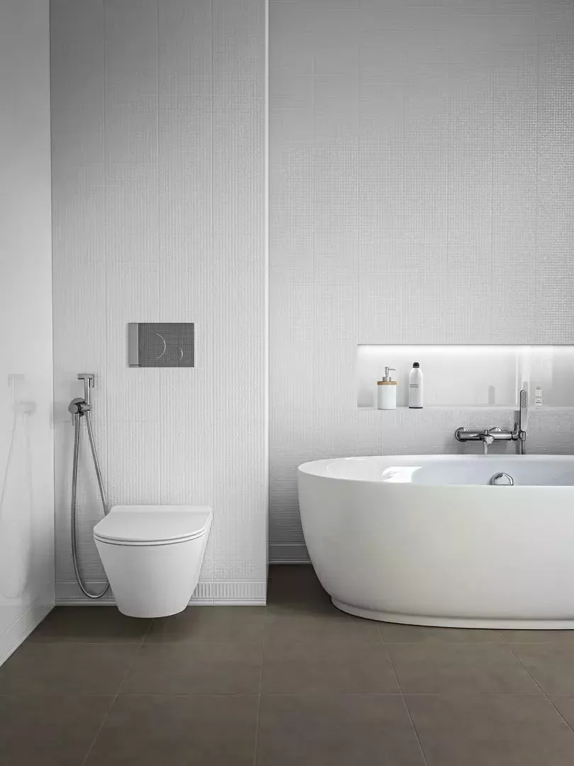 Плитка 60170 Бьянка белый глянцевый антик 20x60x0.9