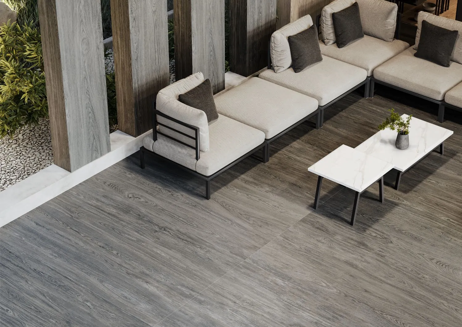 Керамогранит SG074902R Нестос серый светлый лаппатированный обрезной 119,5x320x1,1