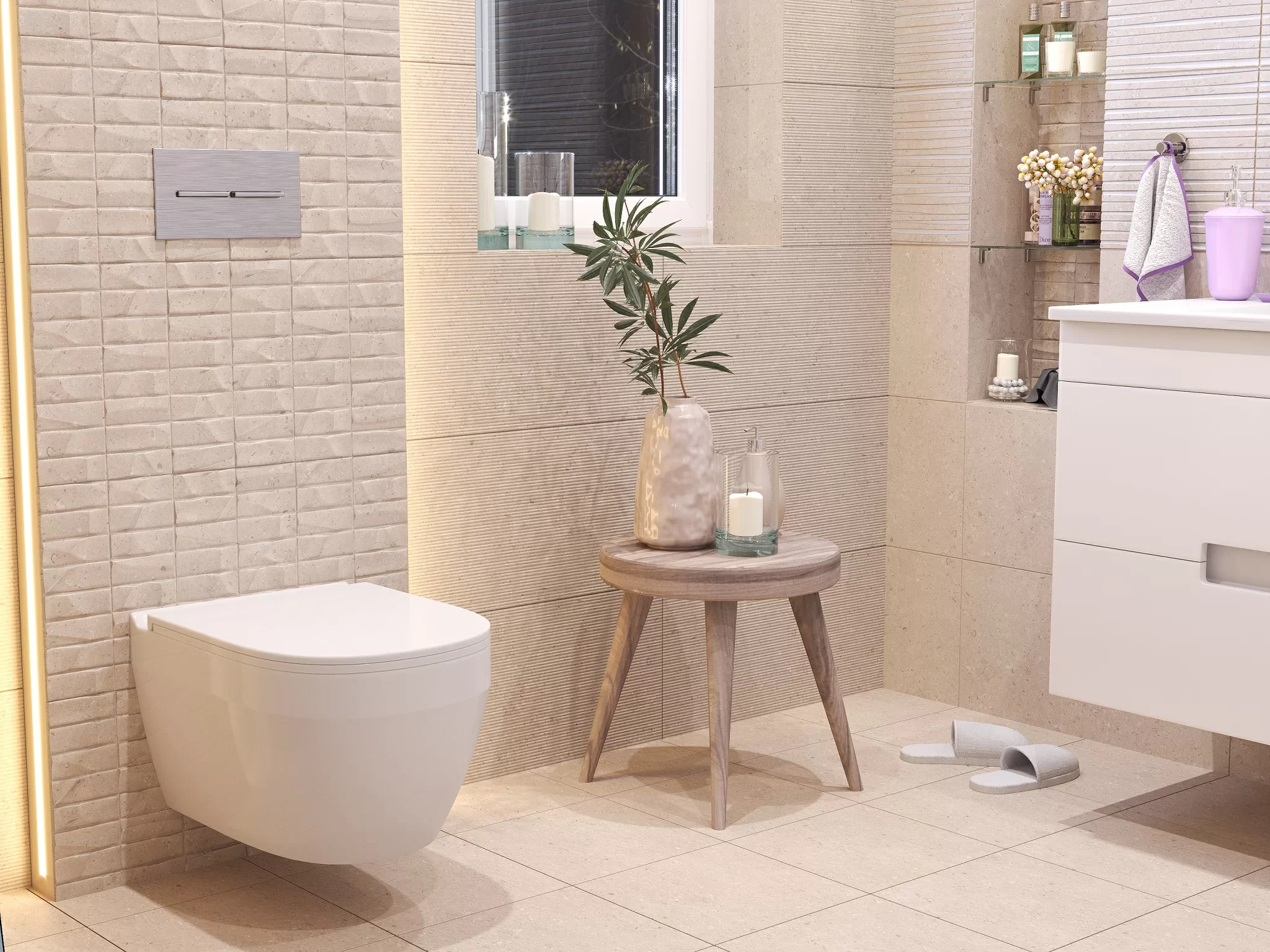 Плитка F Rockberry Beige 30x30