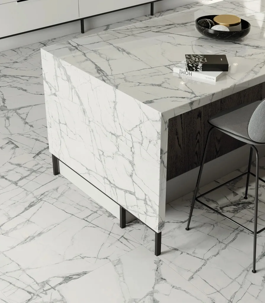 Керамогранит 600180000005 Charme Deluxe Арабескато Уайт Люкс Рет 120x278