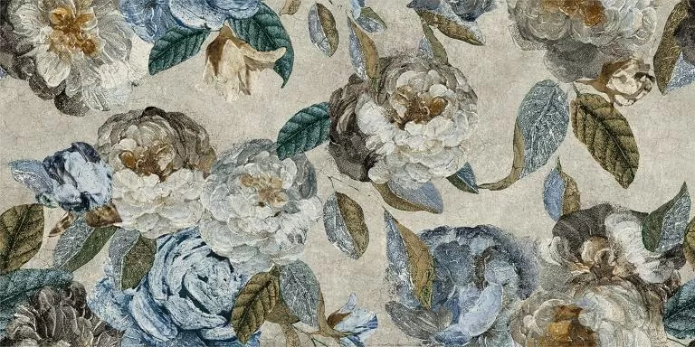 Керамогранит 133481 Alchymie Flowery Grey Nat Ret 60x120