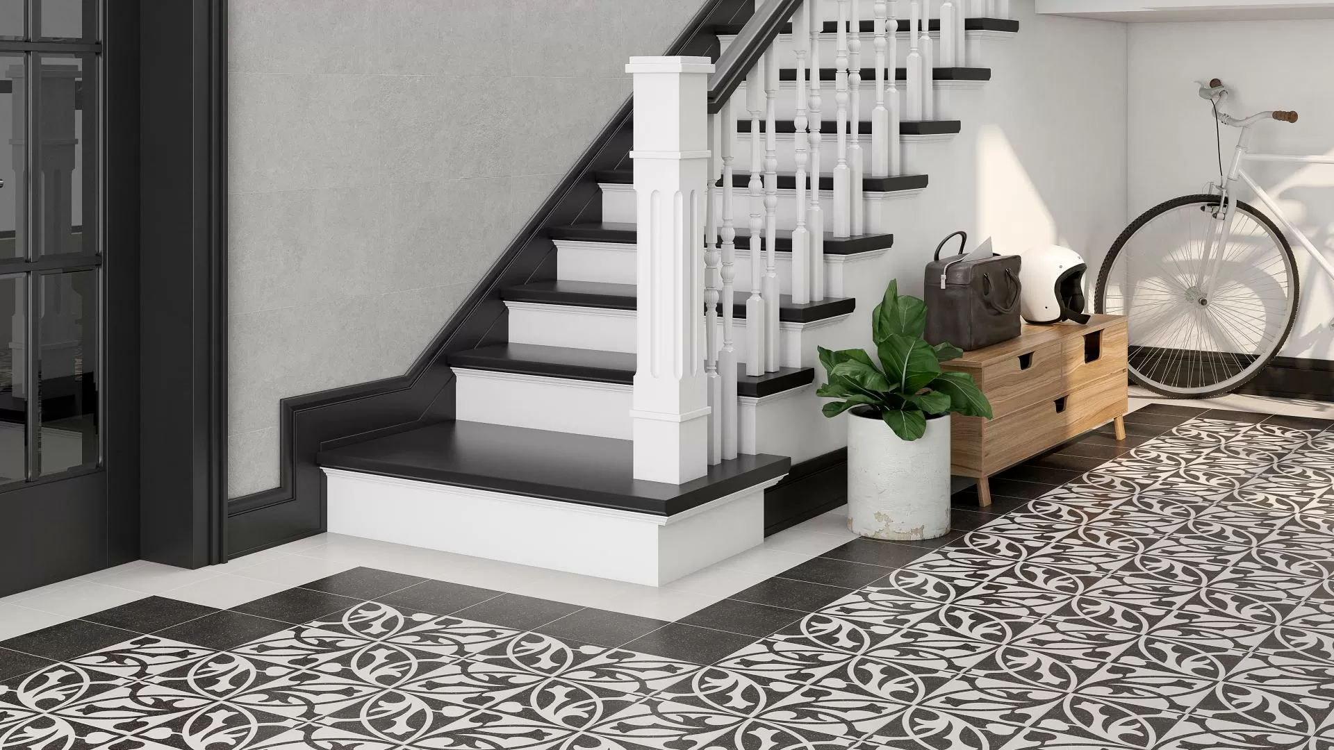Керамогранит DECO FONTANA ROJO 22,3*22,3