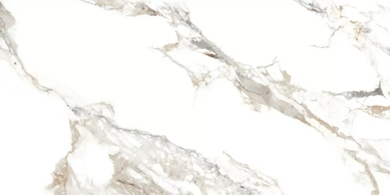 Керамогранит AM22-11 Statuario Milos золотисто-серый карвинг 120х60