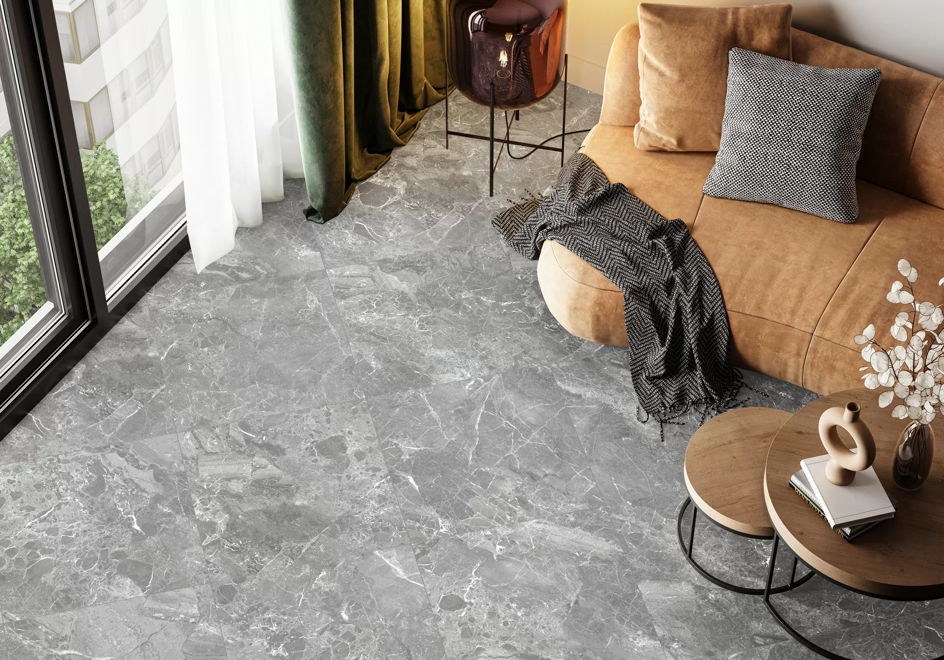 Керамогранит 60120GRY15 Greiny Gris Sugar 600x1200x9.5