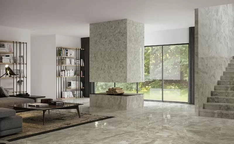 Мозаика Kamu Grey Metal Mosaico Brillante 30x30