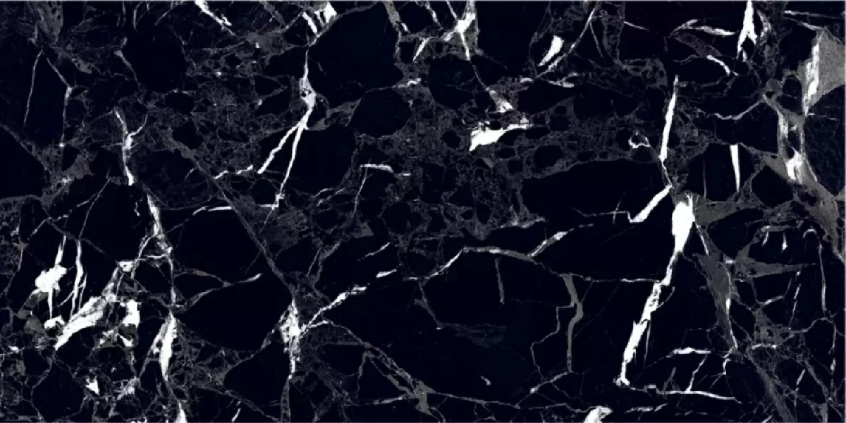 Керамогранит AM22-17 Ella Black High черный полированный 120х60