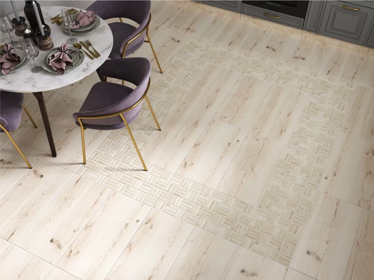 Керамогранит WS5A116 Плинтус Woodhouse коричневый 7x59,8