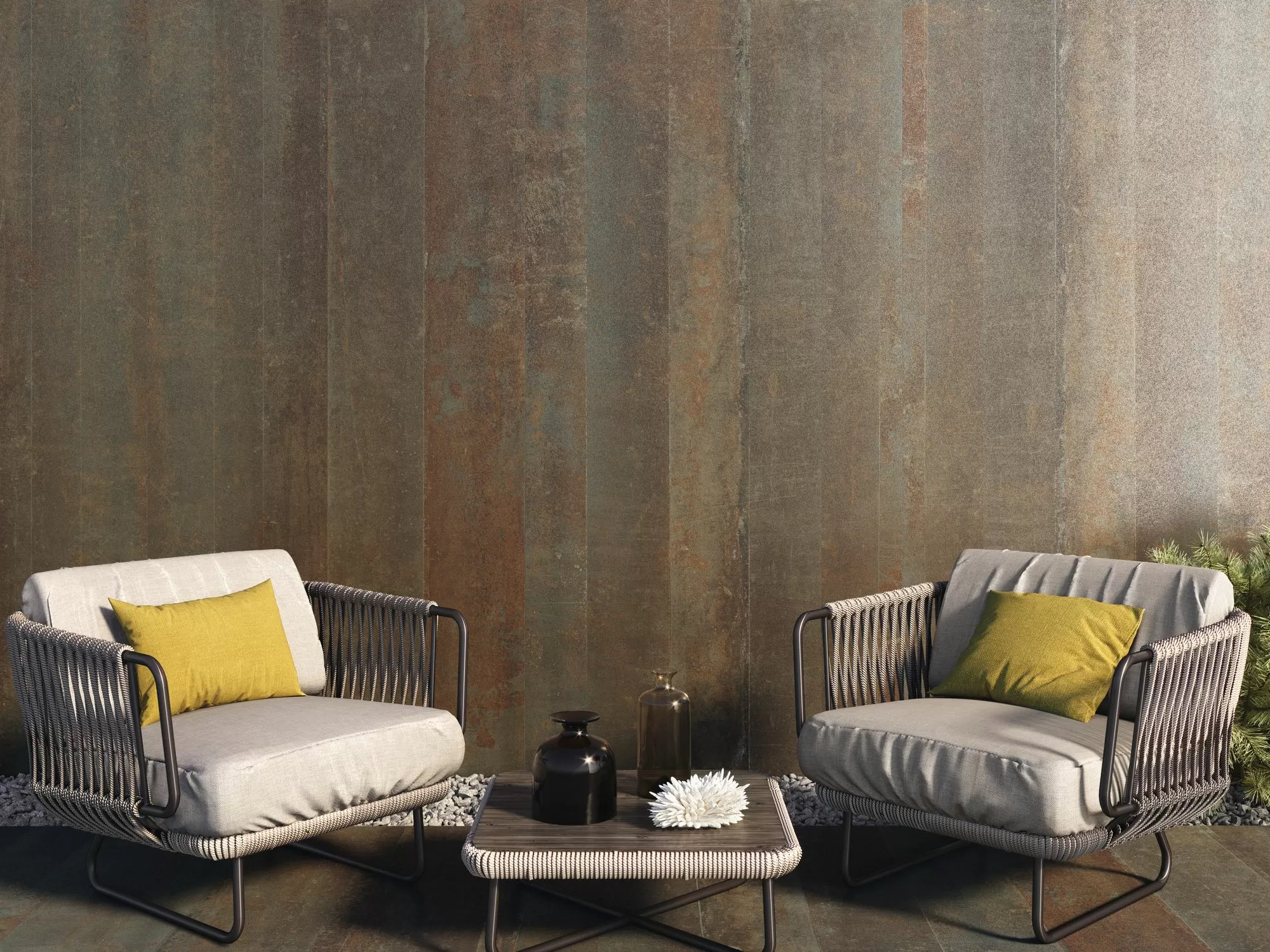Керамогранит Oxiline Cobre Lapado 20x120