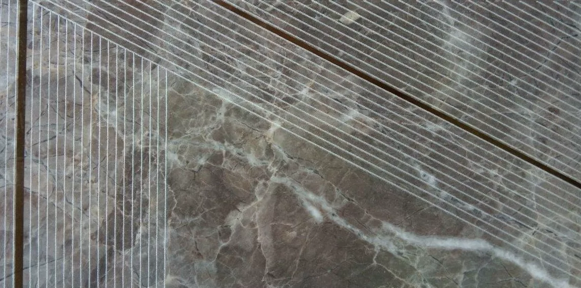 Керамогранит DPR021 Имперадор деко 1 полоски серый 600х300