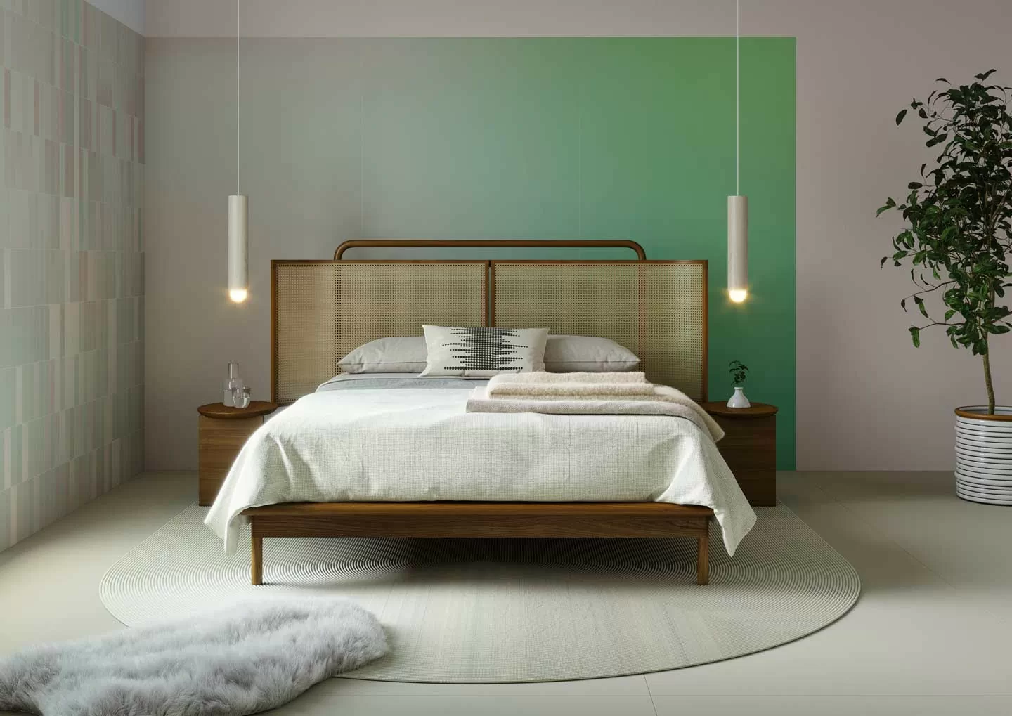 Керамогранит 757469 Cromatica Verde Luc Ret 6mm 120x240