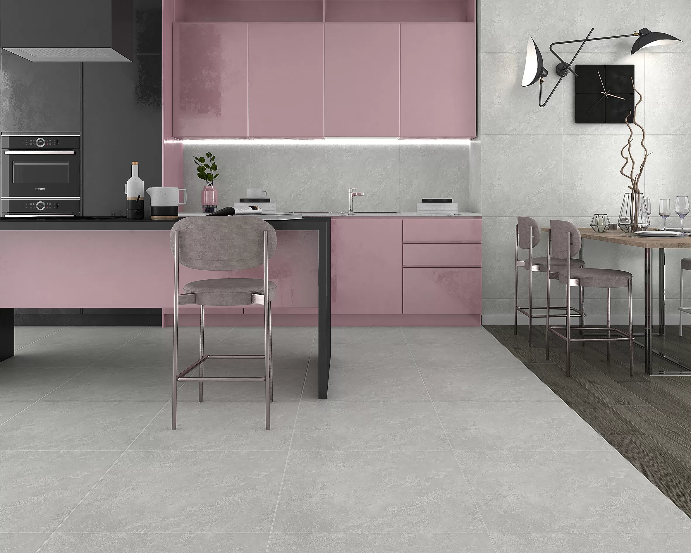 Керамогранит SG645620R Zircon серый обрезной 60х60