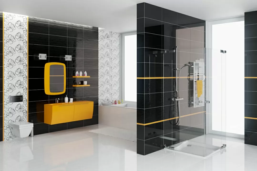 Плитка Uniwersalna Listwa Szklana Arancione 2,3х60