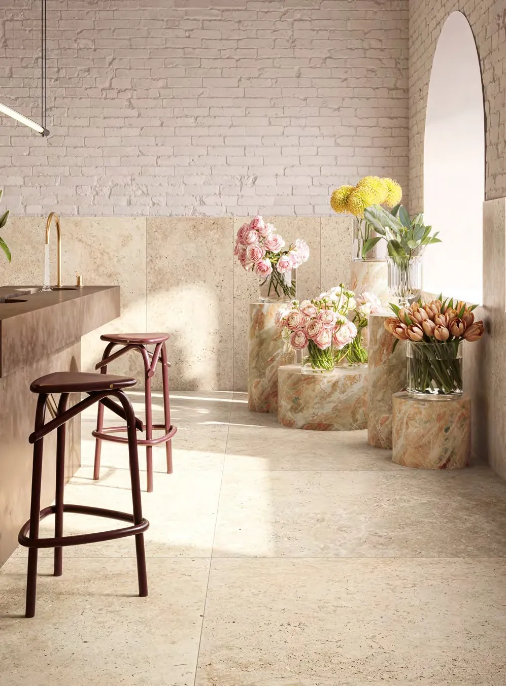 Керамогранит 1089349 Grande in Falda Perlato Di Sicilia Rett 60x120