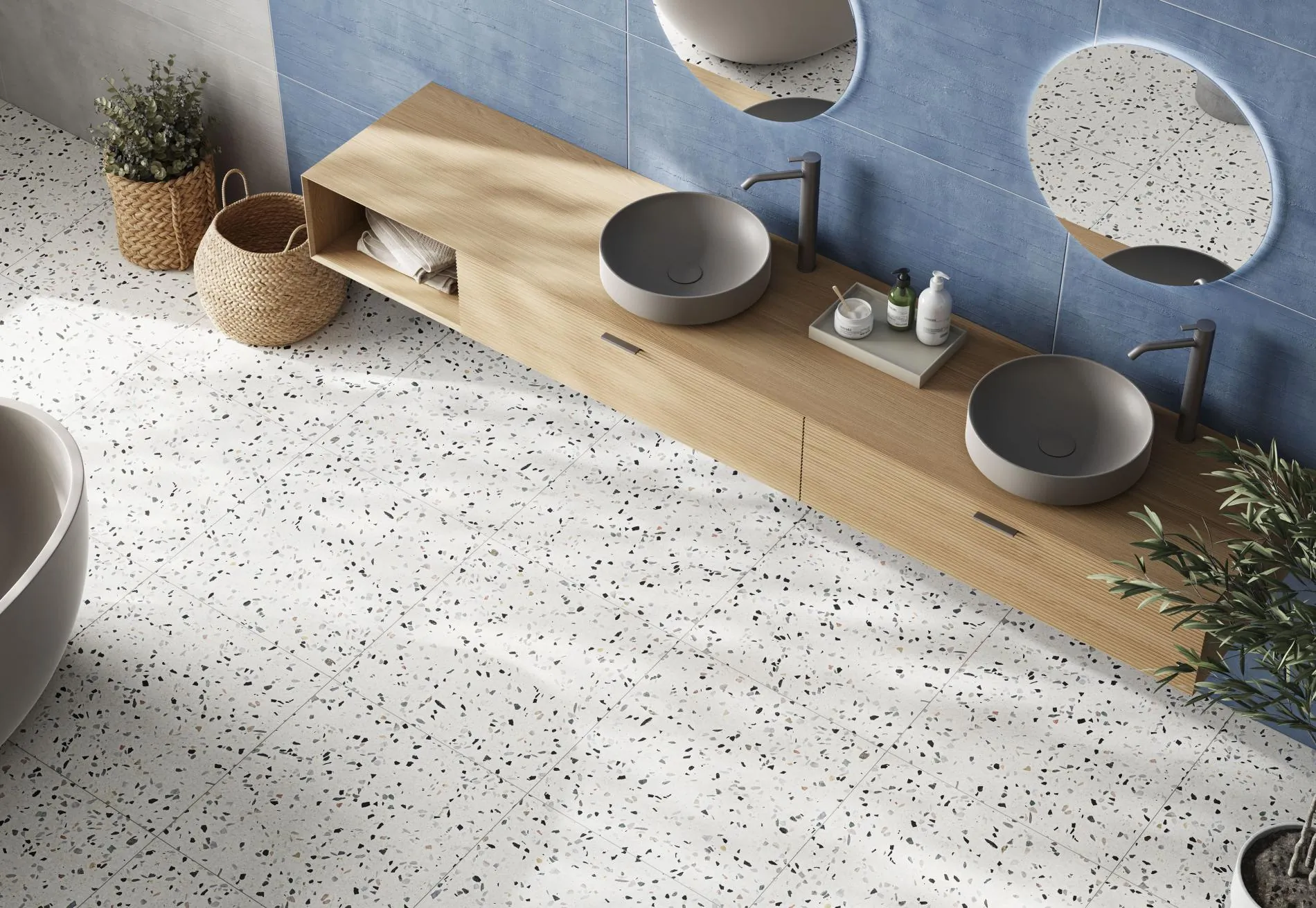 Керамогранит 017.840.0942.14634 Terrazzo Sagio 60x60