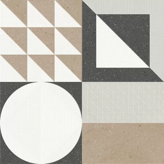 Керамогранит 6032-0458 Гуннар декор многоцветный 30x30