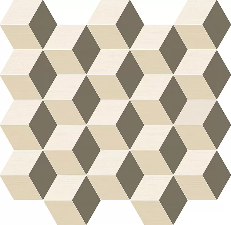 Плитка 600110000785 Element Mosaico Cube Warm 30,5x33
