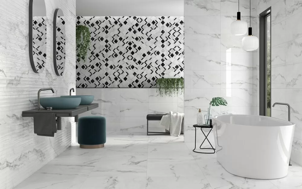 Плитка INSIGNIA WHITE Matt 31,6x100