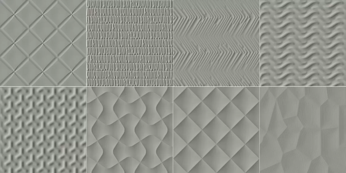 Керамогранит 600010001993 Genesis Play Grey 15x15