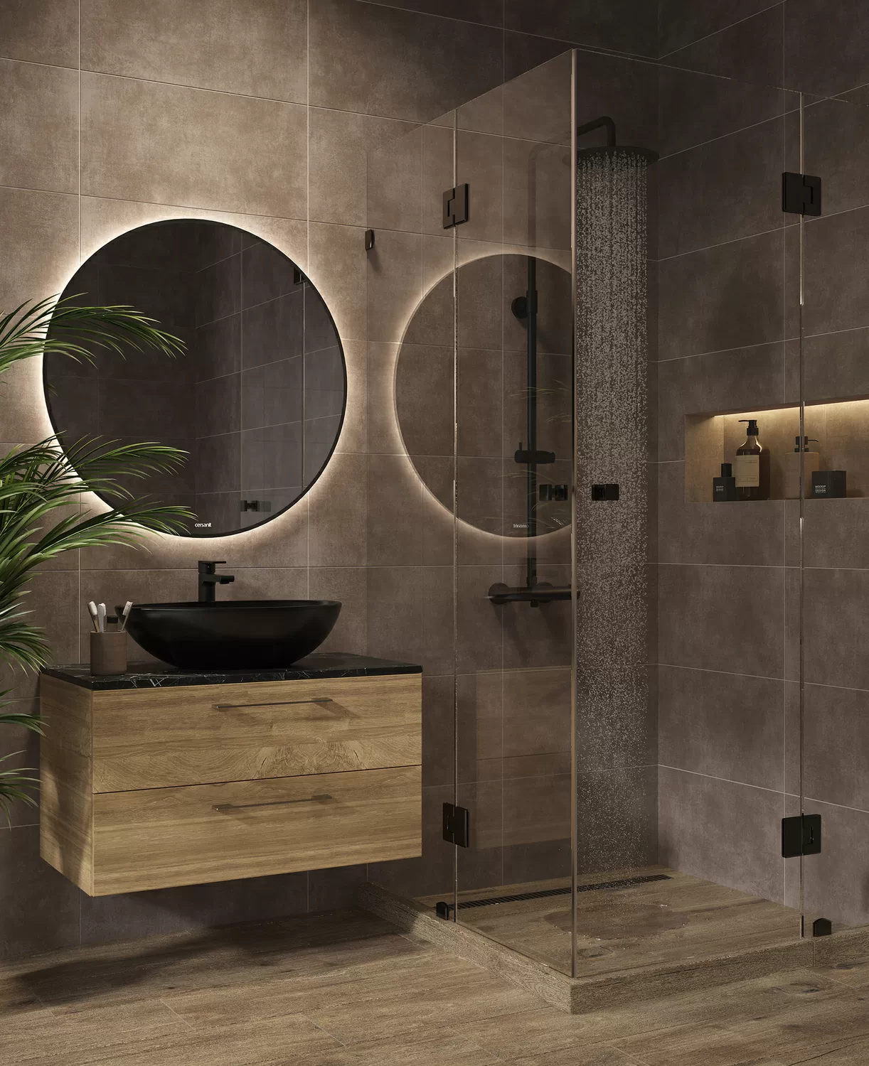 Керамогранит C-PG4L092D Polaris серый 29,7x59,8