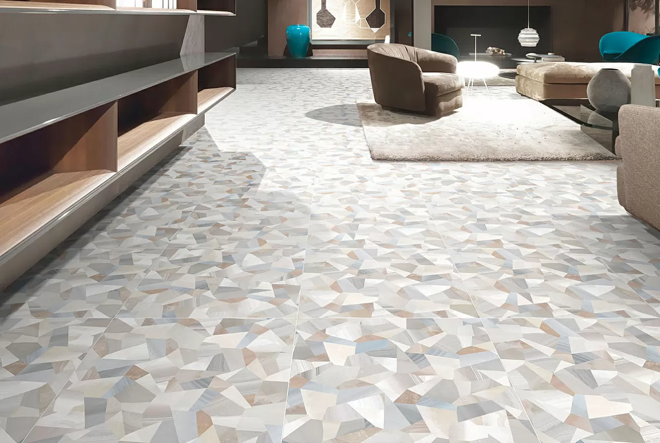 Мозаика 6001117 NOLITA ESAGONA TRIANGOLI ORO LUSSO 30x28