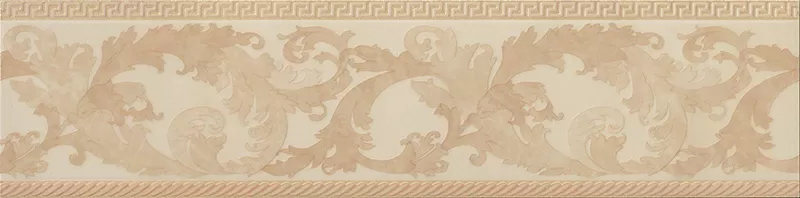 Керамогранит 240234 MARBLE FASCIA BAROCCA BEIGE LEV 14,4x58,5