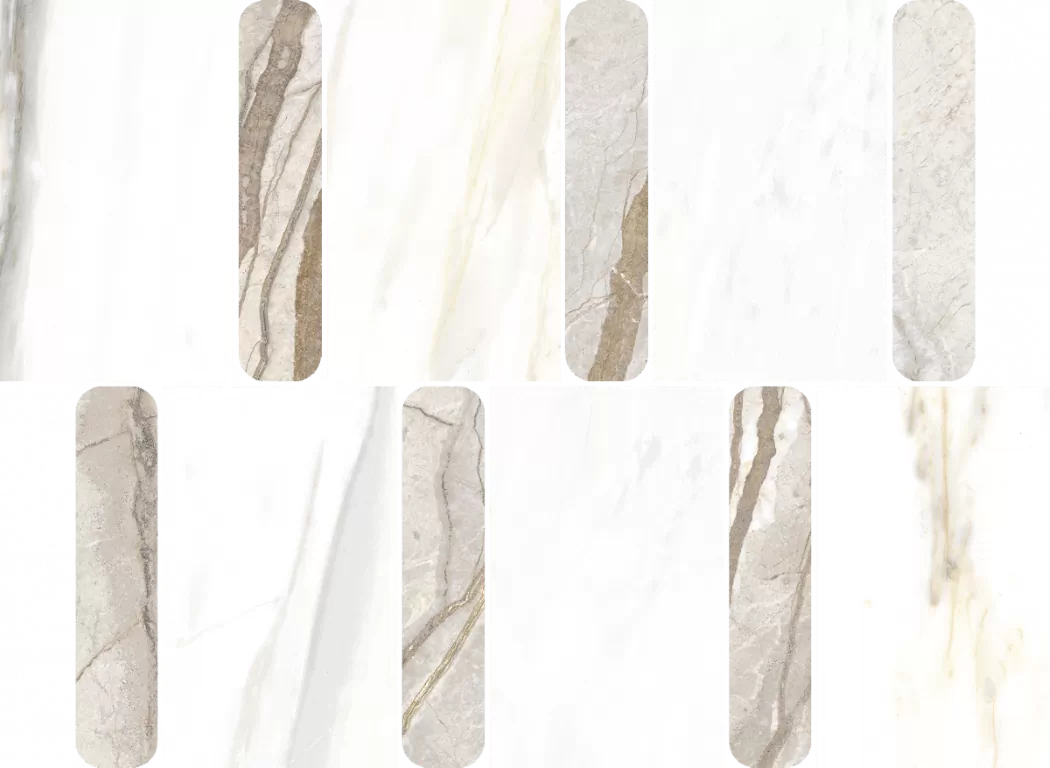 Мозаика 600110000978 Stellaris Ivory Mosaico Argan Lux 36.8x26.9