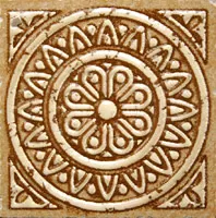 Керамогранит Антик (бежевый) Вставка 6х6