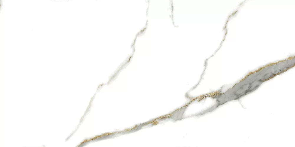 Керамогранит Golden White Statuario Полированный 60х120
