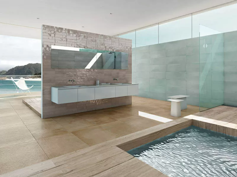 Плитка MAIOLICA GLOSS AQUAMARINE 7.5x30