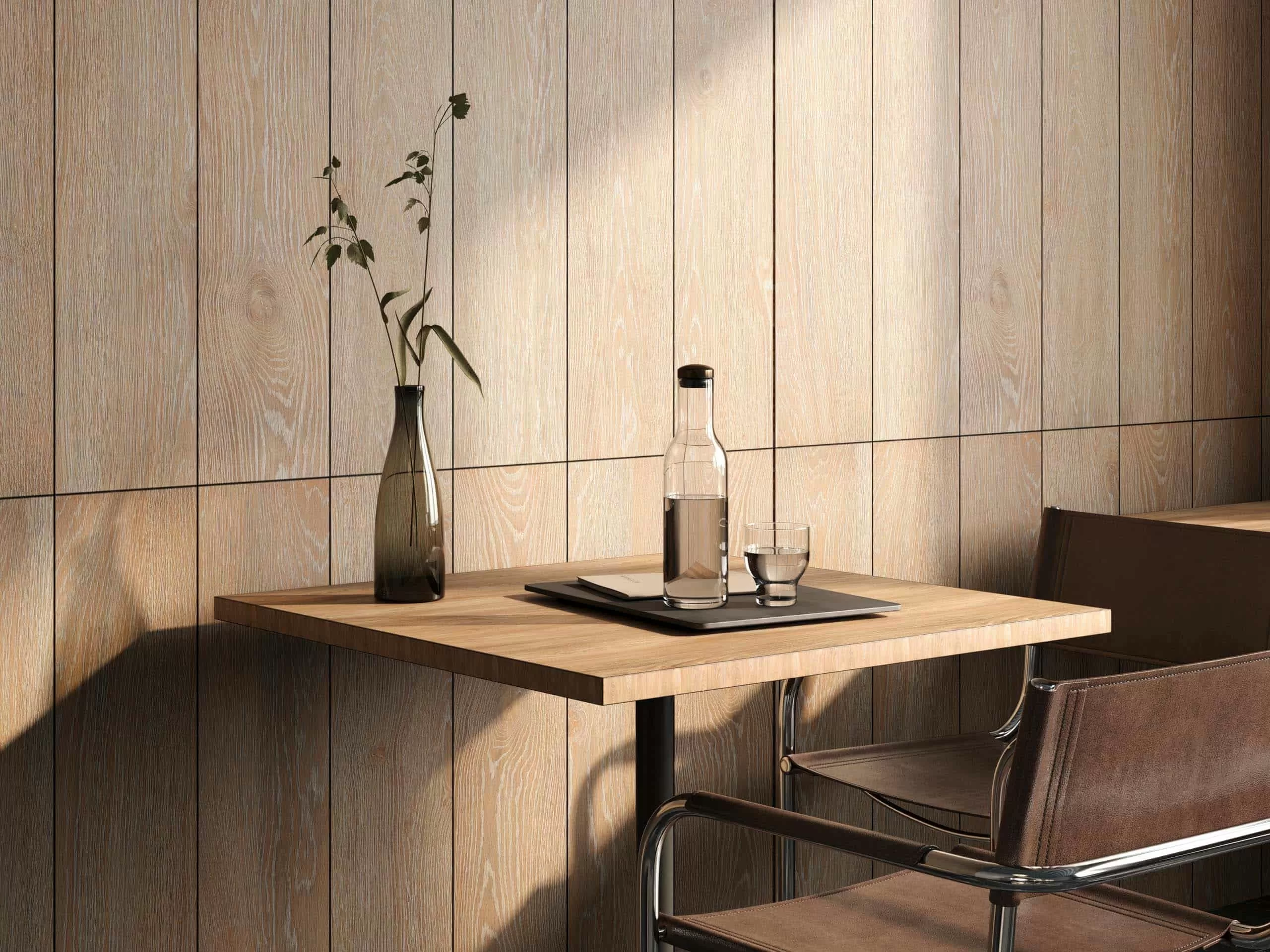Керамогранит Плинтус KW00 Kraft Wood Nordic структурированный 7x60
